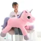 80-110cm White Unicorn Plush Toys Giant Stuffed Animal Horse Soft Unicornio Peluche Doll Gift Photo