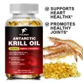 Antarctic Krill Oil 1000 mg Omega-3 EPA DHA with Astaxanthin Sup Sourced from Red Krill Max