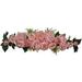 32" Pink Peony Rose Hydrangea Swag - 32 Inches