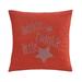 Violet Linen Seasonal Xmas Christmas Holiday Glowing Pattern, 18 Inch x 18 Inch, Square, Decorative Cushion Cover