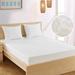 Bedbug Resistant, Waterproof, Dust Mite Allergen Proof, Heavy Duty Vinyl Fitted Mattress Protector