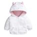 Spring Savings Clearance Lindreshi Toddler Girl Coats and Jackets Clearance Newborn Infant Baby Boys Girl Ear Hooded Pullover Tops Warm Clothes Coat