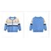 LYCAQL Baby Boy Clothes Toddler Boys Full Zip Knit Cardigan Sweater Long Sleeve Outwear Outfit for Kids Children Winter (Light Blue 4-5 Years)