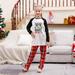 Family Matching Christmas Pajamas Set Cotton Xmas Deer Holiday Pajamas Sleepwear Kids 8-9