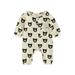 CAITZR Baby unisex-baby Cotton Long-sleeve Bodysuits