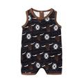 Toddler Boys Girls Summer Sleeveless Jumpsuit Cow Prints Outwear for Children Clothes Fashion Baby 0 3 Months Boy Toddler Boy Shirts Pack Baby Boy Rompers 3 6 Months Summer Outfits