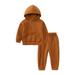 Shiningupup Toddler Boys Long Sleeve Solid Shirt Hoodies Tops and Pants Child Kids 2Pcs Set&Outfits Kids Clothes Outfit 0 3 Months Toddler Sweatshirt 3T Baby Rompers Boy Long Sleeve