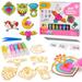 Painting Set for 2 3 4 5 Year Old Kids Children-Baby Girl Toys for 4 5 6 Year Old Boy Girls Toy Games 5 6 7 8 Art Craft Kits 5-10 Years Teenager Gifts Diamond Craft Kits for Kids Ages 3-7