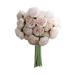 1 Bunch Artificial Flower No Watering Never Fade Realistic Looking 27 Heads Tea Rose Simulation Bouquet Decoration Home Decor-Light Pink