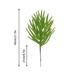Artificial Pine Leaves Branches 11.7 Artificial Pine Needles Branches Garland Christmas Faux Pine Needles Greenery Leaves- Fake Cedar Pine Twigs Stems Picks for Craft DIY Home Garden Decoration
