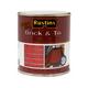 Rustins - BRITW250 Quick Dry Brick & Tile Paint Matt Red 250ml RUSBTPMR250Q