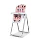 Cosatto Noodle Highchair - Compact, Height Adjustable, Foldable, Easy Clean, from 6 Months to 15kg (Queens Breakfast)