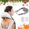 Soothemate - The New Neck and Shoulder Heat Massager, Banasuer Neck Shoulder Massager with Heat, Cody Trend Neck Massager, Deep 5D Kneading Codytrend Massagers for Neck and Shoulder with Heat (White)