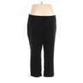 ELOQUII Dress Pants - High Rise: Black Bottoms - Women's Size 24 Plus