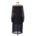 Dries Van Noten Casual Dress - Sheath: Black Solid Dresses - Women's Size 38