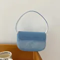 Borsa Dingdang blu Denim borsa ascellare moda borsa a tracolla obliqua a una spalla Versatile