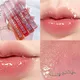 4 pack of sparkling lip balm lip care oil transparent glass lip moisturizing and moisturizing