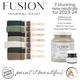Fusion Mineral Paint, water-based furniture paint, eco friendly paint, no brush marks, all in one paint, 7 Fusion colours 2023, 500ml & 37ml