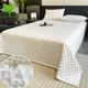 150x230 White Bedspread on The Bed 침대커버 Quilted Bedsheet Simple Style Bed Cover Queen Size Colchas