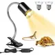 50W Halogen Bulb Included Reptile Heat Lamp Adjustable Gooseneck Aquarium Tank Heating Lamps for
