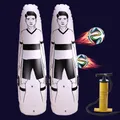 1.75m Adult Inflatable Football Training Goal Keeper Tumbler Air Soccer Training Dummy Tool Pvc