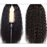 WSBDENLK Wigs for Women Clearance Ladies Wig Set Black Mid-Length Curly Hair Simulation Wig Fashion Wig Black 27 In