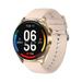 COFEST Electronics Gadgets Smart Watch 1.38 Inch Smartwatch IP67 Fitness Watch With Round Full Touching Color Screen Pedometer Sleep For Android IOS Gold