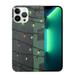 MAXPRESS Christmas Lights Case Compatible with iPhone 15 Cute Green Christmas Holiday Case for iPhone 15 Cute Protective Phone Case Cover