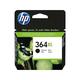 TP komp. HP 364XL 1x schwarz BK Chip, Füllstandanzeige 25ml (1x Schwarz) 25ml