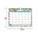 Desk Calendar 18 Month Desktop Calendar 2024-2025 17 x 11.5 inch Large Desk Calendars Large Wall Calendar Desktop Calendar 2024 - Office Calendar Classroom Calendar Desk Planner Desk Calender