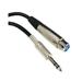 Cable Central LLC XLR Female to 1/4 Inch TRS/Stereo Male Audio Cable 25 Feet