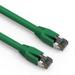 Cable Central LLC Green Cat 8 Ethernet Cable 1 Ft (10 Pack) 40 Gbps High Speed S/FTP Cat 8 Internet Cable for Router Modem - Professional Series Network Cord With 2000mhz - 1 Feet Ethernet Cable