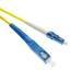 Cable Central LLC (10 Pack) 5m LC/UPC-SC/UPC Singlemode Simplex OFNR 2.0mm Fiber Optic Patch Cable - 16.4 Feet