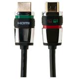 Cable Central LLC (5 Pack) Locking HDMI Cable High Speed with Ethernet HDMI Male 4K 1.5 Feet