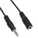 Cable Central LLC (5 Pack) 3.5mm Stereo Extension Cable 3.5mm Male to 3.5mm Female 50 Feet