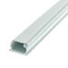 Cable Central LLC Box of 20 - 3/4 inch Surface Mount Cable Raceway White Straight 6 Feet Section