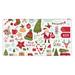 Junzan Snowflakes Santa Claus Christmas Tree Extra Large Mouse Pad For Boys Girl Men Women Desktop Gaming 29.5 X 15.8 Extended Desk Mat Water Resist Mouse Pad For Home Office Laptop