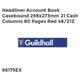 Headline Account Book Casebound 298x273mm 21 Cash Columns 80 Pages Red - Guildhall