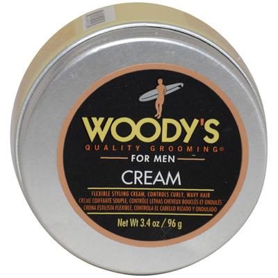 Flexible Styling Cream by Woodys for Men - 3.4 oz Cream