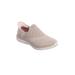 Women's The Slip-Ins™ Virtue Sneaker by Skechers in Taupe Medium (Size 9 1/2 M)