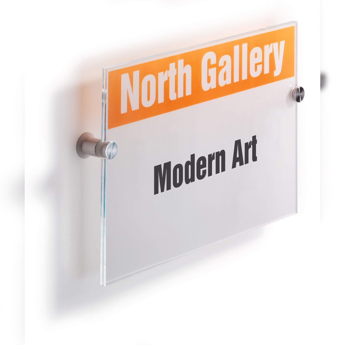 DURABLE Türschild CRYSTAL SIGN 210 x 297 mm Image