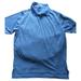 Adidas Shirts | Adidas Climalite Men's M Feeder Stripe Aqua Blue Short Sleeve Golf Polo Shirt | Color: Blue/White | Size: M