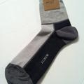 J. Crew Underwear & Socks | J.Crew Mens New Gray Cotton Blend Mid Crew Dress Socks One Size | Color: Gray | Size: Os