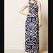 Anthropologie Dresses | Anthropologie Maeve Maxi Dress | Color: Blue/White | Size: S