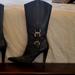 Nine West Shoes | Black Heel Boots | Color: Black | Size: 6.5