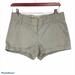 J. Crew Shorts | J Crew Chino Shorts Size 4 Khaki Cotton Broken In | Color: Tan | Size: 4