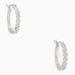 Kate Spade Jewelry | Kate Spade Full Circle Huggies Hoop Earrings | Color: Silver | Size: Os