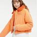 Nike Jackets & Coats | New Size Xl Nike Womens Air Therma-Fit Corduroy Orange Winter Puffer Jacket | Color: Orange | Size: Xl