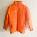 Adidas Jackets & Coats | Adidas Quilted Puffer Coat | Color: Orange | Size: Xs