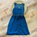 Anthropologie Dresses | Anthropologie Hd In Paris Sleepless Blue Dress Size 6 | Color: Black/Blue | Size: 6